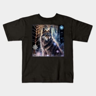 Beautiful Tamaskan Wolfdog Kids T-Shirt